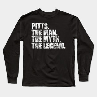 Pitts Legend Pitts Family name Pitts last Name Pitts Surname Pitts Family Reunion Long Sleeve T-Shirt